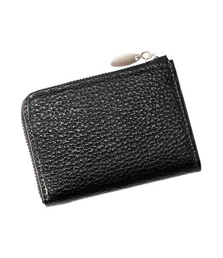 キプリス 小銭入れ カシューレザー 財布 黒 L字ファスナー小銭入れ｜カシューレザー |革製品CYPRIS（キプリス