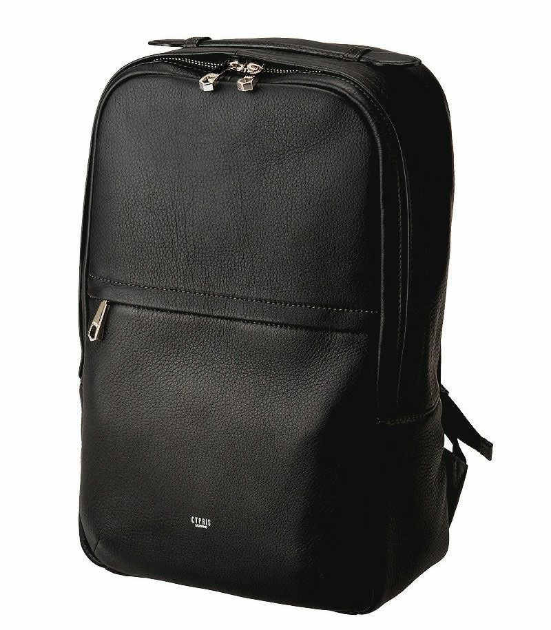 【美品】CYPRIS ビジネスバッグ リュック 黒 レザー シボ革 3way 108764_24.jpg