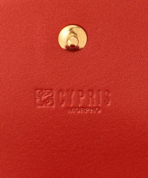 コンパクトかぶせハニーセル二つ折財布| ポン |革製品CYPRIS（キプリス