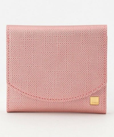 コンパクトかぶせハニーセル二つ折財布| ポン