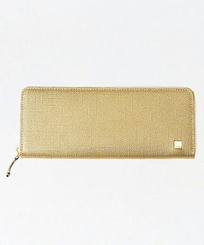 コンパクトラウンドファスナーハニーセル長財布 | ポン