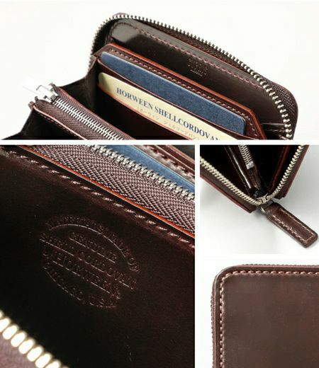 コンパクトウォレット｜ホーウィンシェルコードバン |革製品CYPRIS