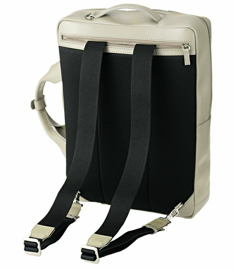 【美品】CYPRIS ビジネスバッグ リュック 黒 レザー シボ革 3way 3wayビジネスバッグ｜ルジュート(ビジネスリュック) |革製品CYPRIS