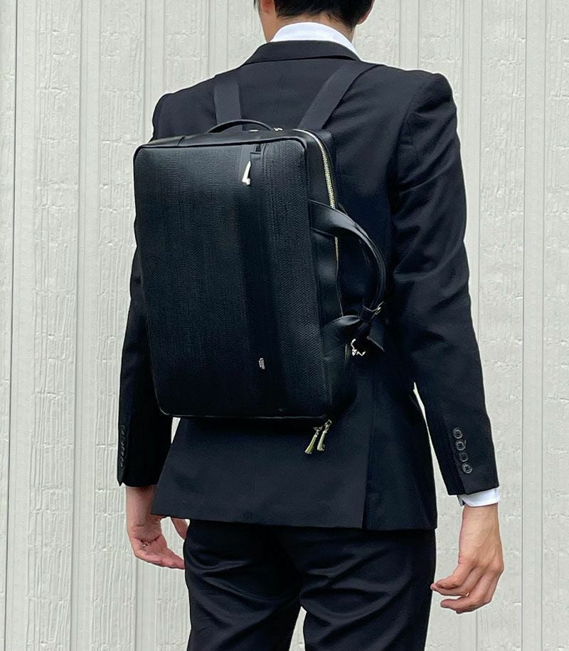 オフィスレザーアイテム,オフィス革小物,ビジネスシーン,3wayビジネスバッグ