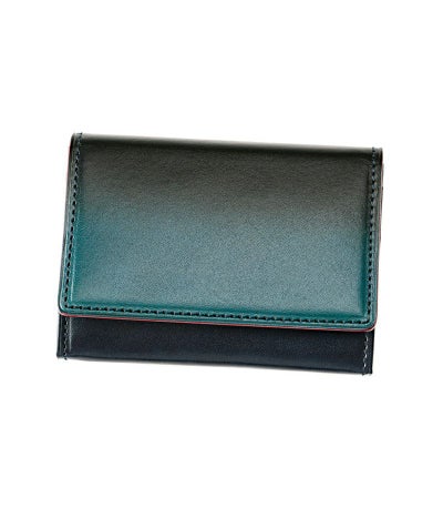 グラデーション財布,グラデーション革財布,漆（ウルシ）