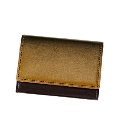 グラデーション財布,グラデーション革財布,漆（ウルシ）