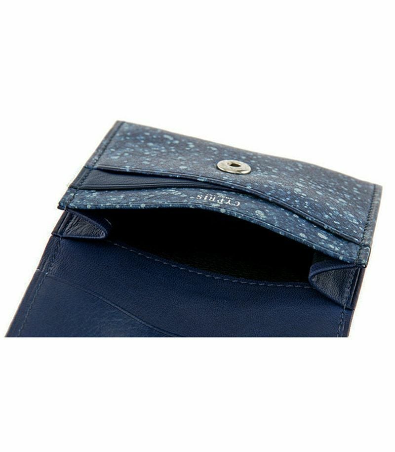 藍（アイ）　小銭入れ