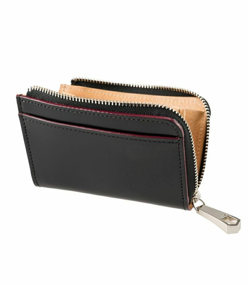 L字ファスナー小銭入れ｜オイルシェルコードバン＆ヴァケッタレザー