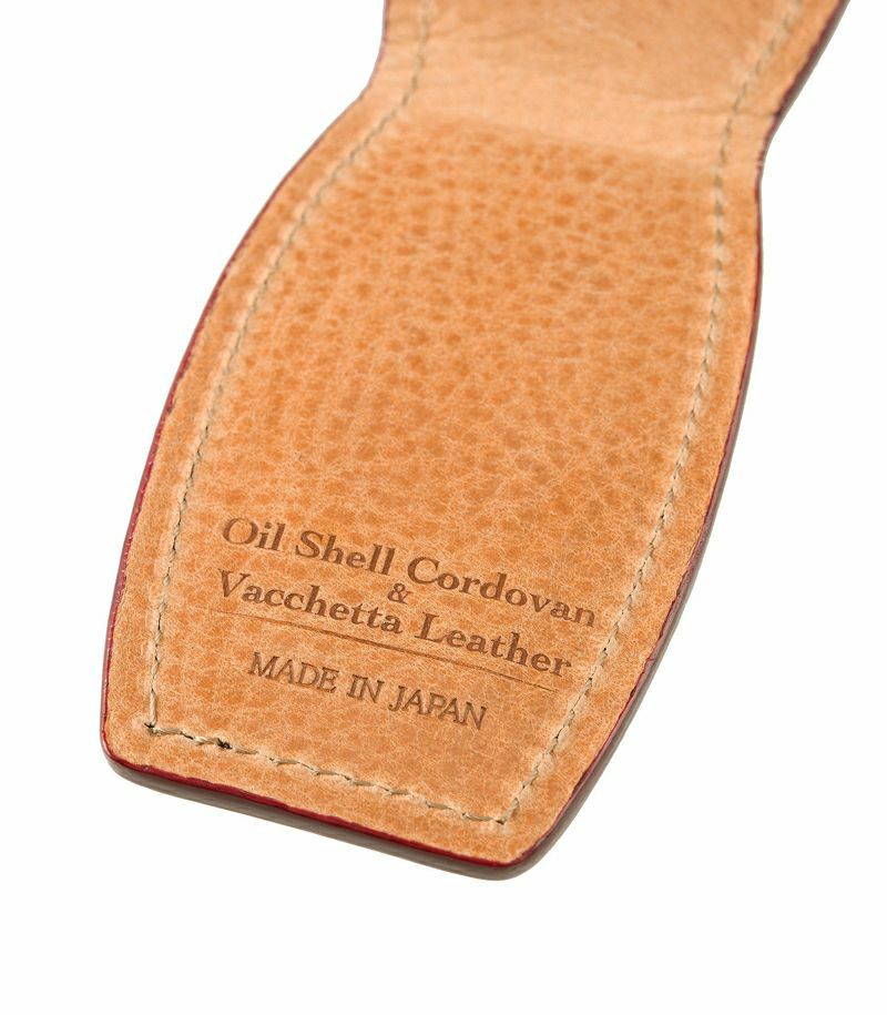 マネークリップ｜オイルシェルコードバン＆ヴァケッタレザー |革製品