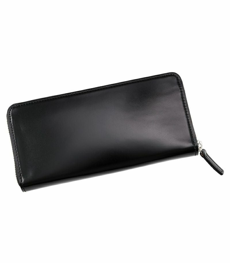 ラウンドファスナー長財布｜コードバン＆ルーガショルダー |革製品