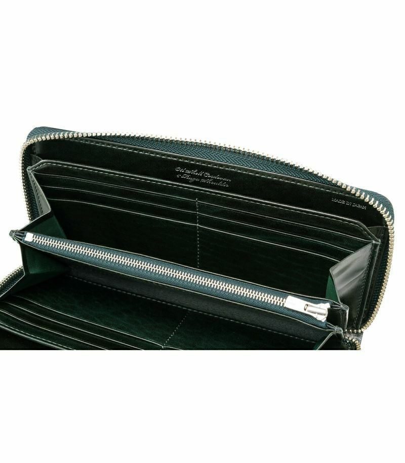 ラウンドファスナー長財布｜コードバン＆ルーガショルダー |革製品