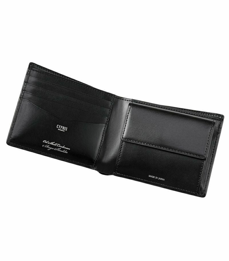 小銭入れ付き札入れ｜コードバン＆ルーガショルダー |革製品CYPRIS