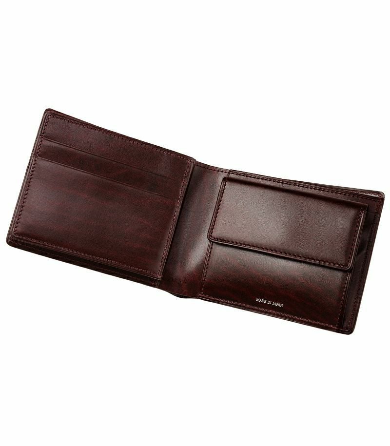 小銭入れ・ベロ付き札入れ｜コードバン＆ルーガショルダー |革製品