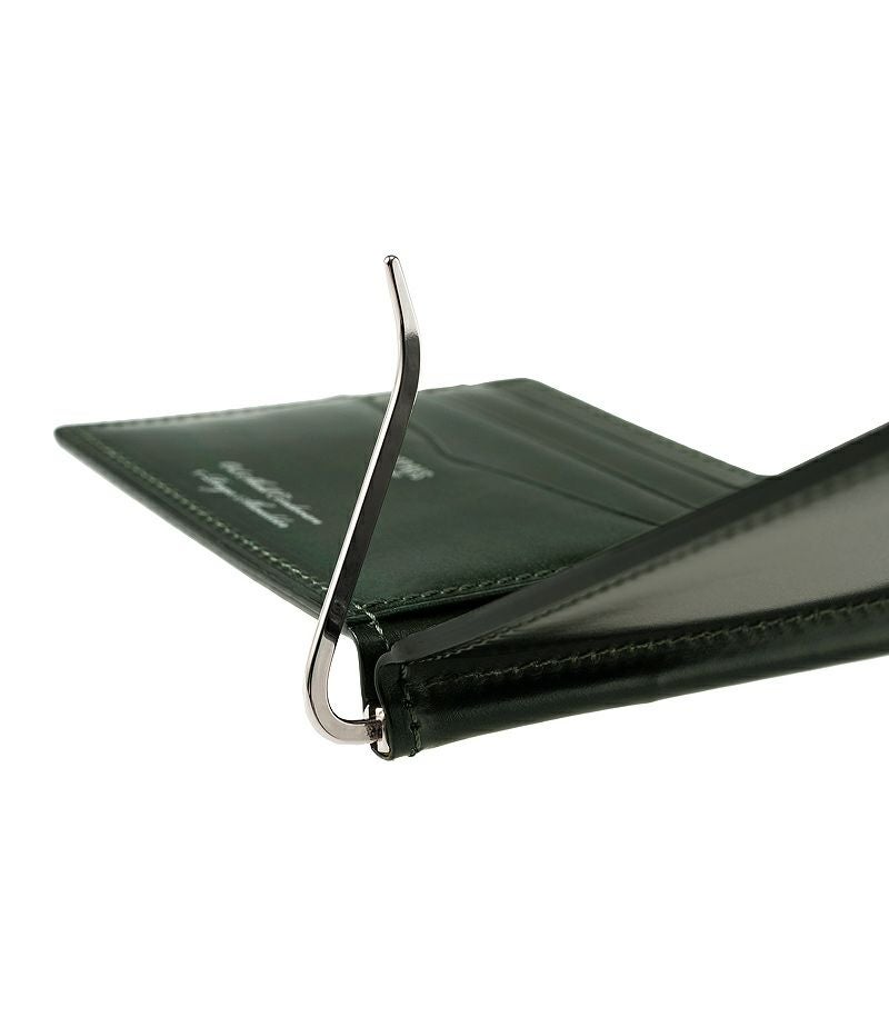 札ばさみ/マネークリップ｜コードバン＆ルーガショルダー |革製品