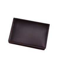 通しマチ名刺入れ｜コードバン＆ルーガショルダー 