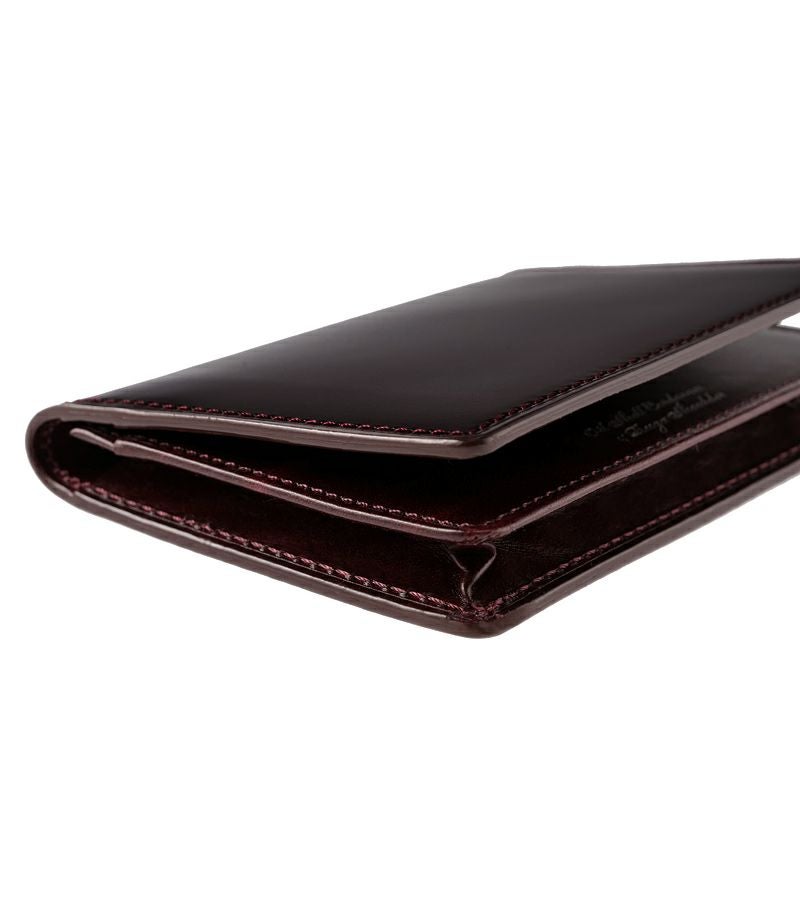 通しマチ名刺入れ｜コードバン＆ルーガショルダー |革製品CYPRIS