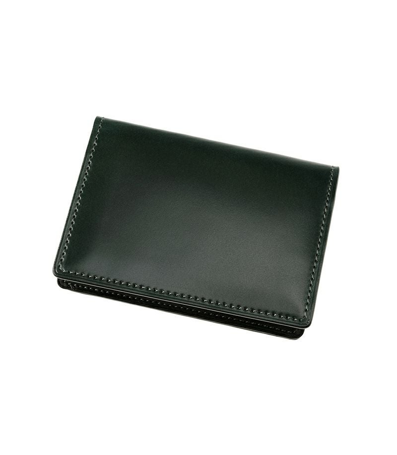 通しマチ名刺入れ｜コードバン＆ルーガショルダー |革製品CYPRIS