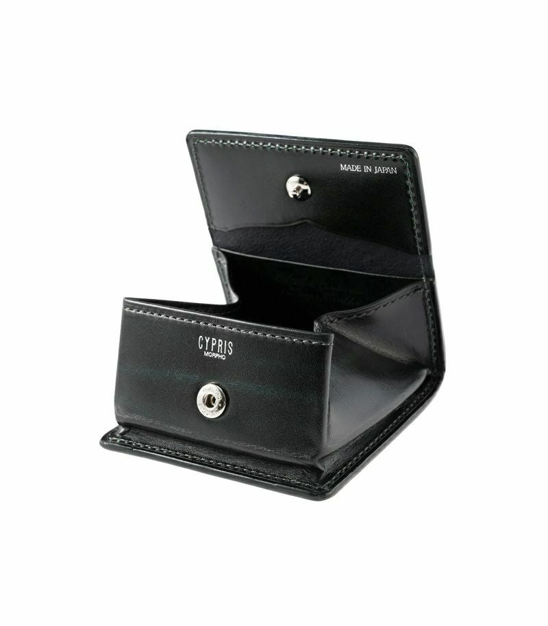 ボックス小銭入れ｜コードバン＆ルーガショルダー |革製品CYPRIS