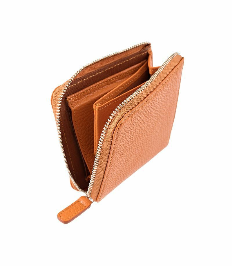 L-shaped zipper multi-wallet | Leather products CYPRIS CYPRIS