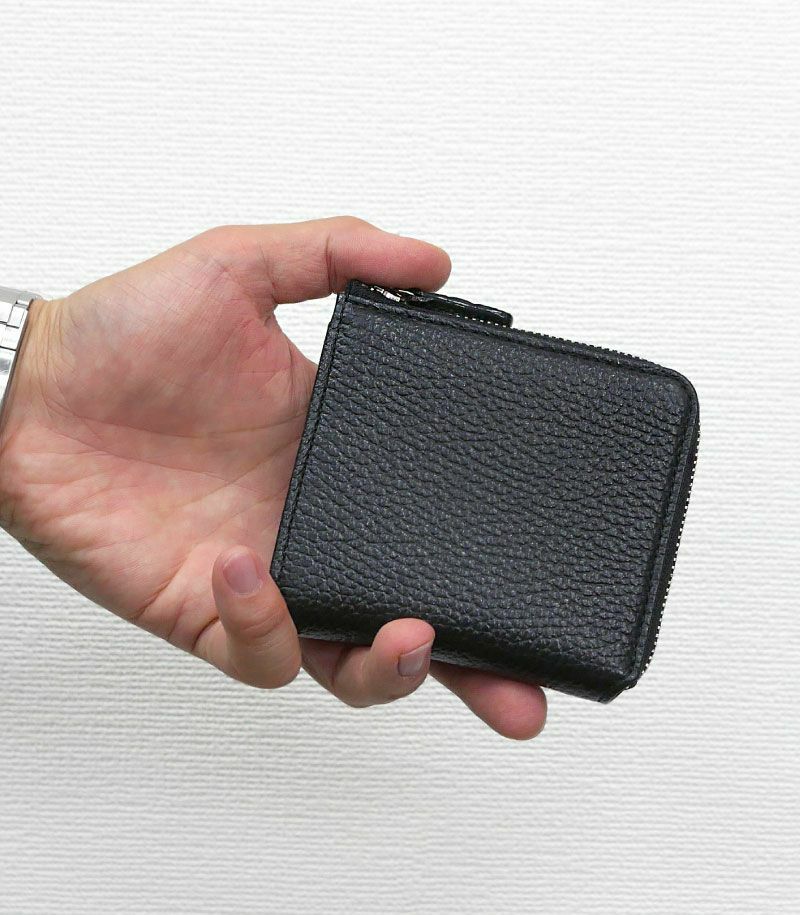 L-shaped zipper multi-wallet | Leather products CYPRIS CYPRIS