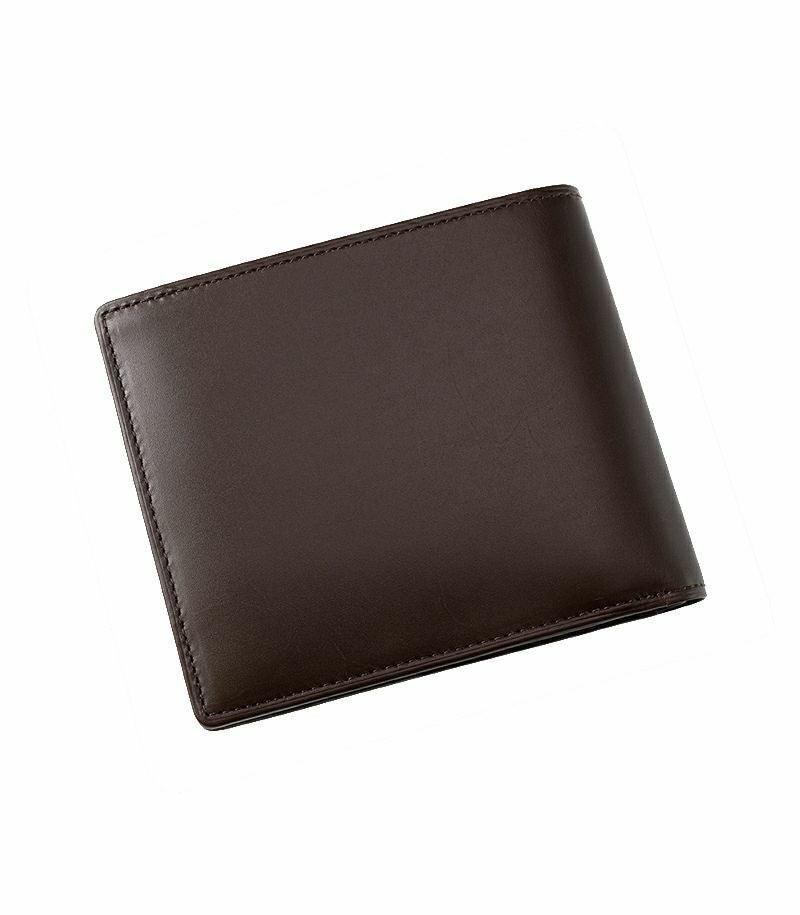 小銭入れ付き札入れ｜リンピッドカーフコードバン メンズ革財布