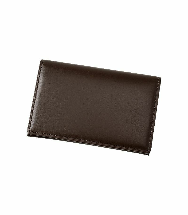 ササマチ名刺入れ｜リンピッドカーフコードバン メンズ革財布