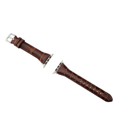 ウォッチバンド(Apple watch42/44/45mm対応)｜クロコダイル