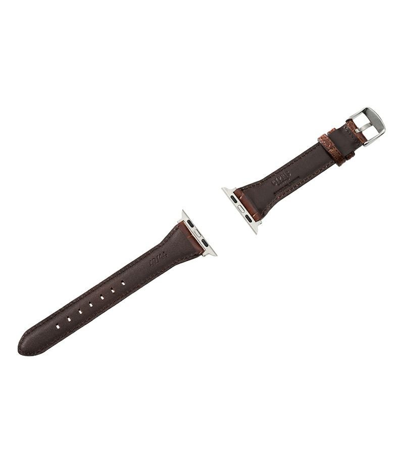 ウォッチバンド(Apple watch42/44/45mm対応)｜クロコダイル