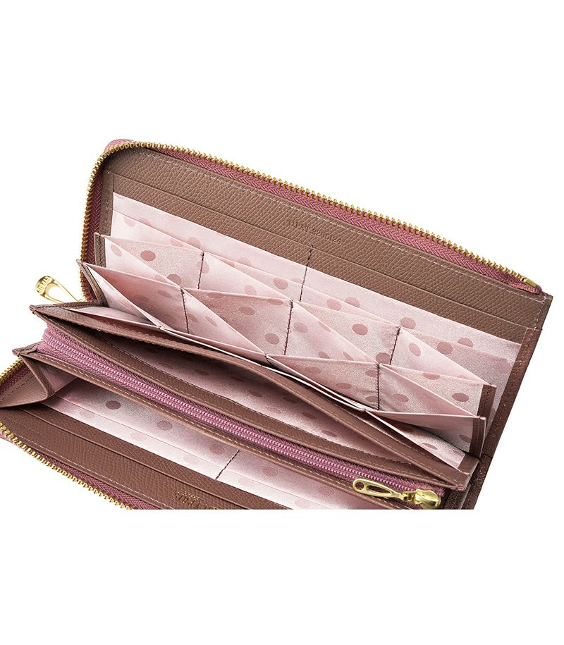 L字ファスナーハニーセル長財布| シマロン |革製品CYPRIS（キプリス