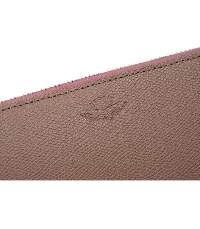 L字ファスナーハニーセル長財布| シマロン