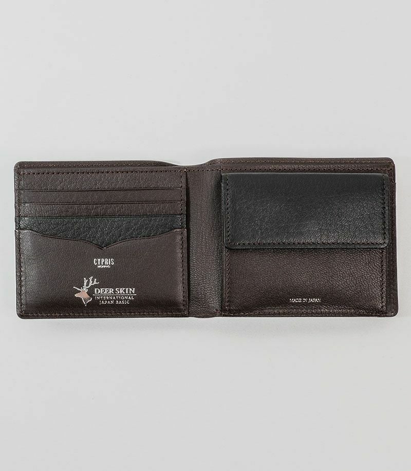 小銭入れ付き札入れ｜ファインディア｜革財布・革長財布のキプリス