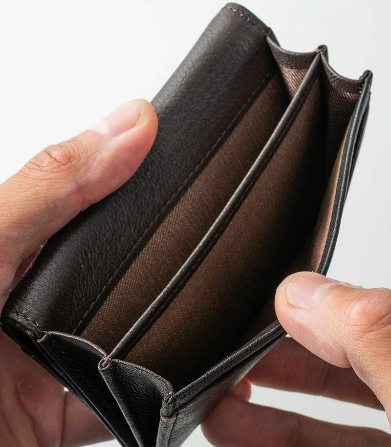 ササマチ名刺入れ｜ファインディア｜革財布・革長財布のキプリス