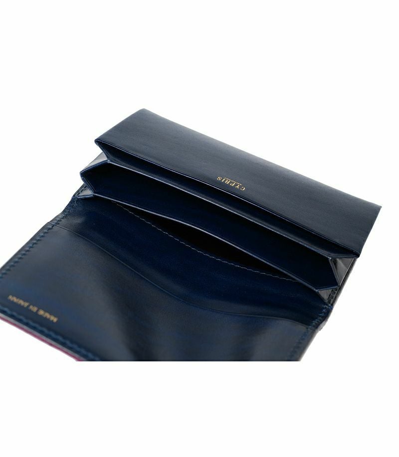 風琴マチ名刺入れ｜MADAI -Ocean Leather- |革製品CYPRIS（キプリス
