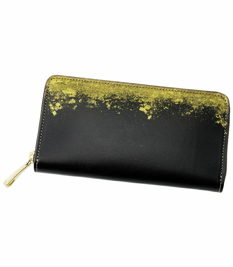 ラウンドファスナー長財布｜漆×金箔 |革製品CYPRIS（キプリス）公式