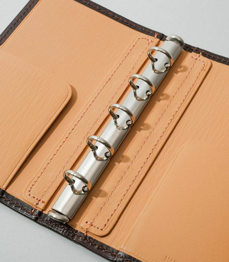 手帳 (ミニ5穴11mm)｜シラサギレザー |革製品CYPRIS（キプリス）公式