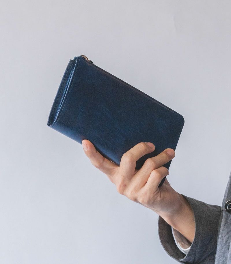 CYPRIS（キプリス）L字ファスナーコンパクトハニーセル長財布｜1ssi