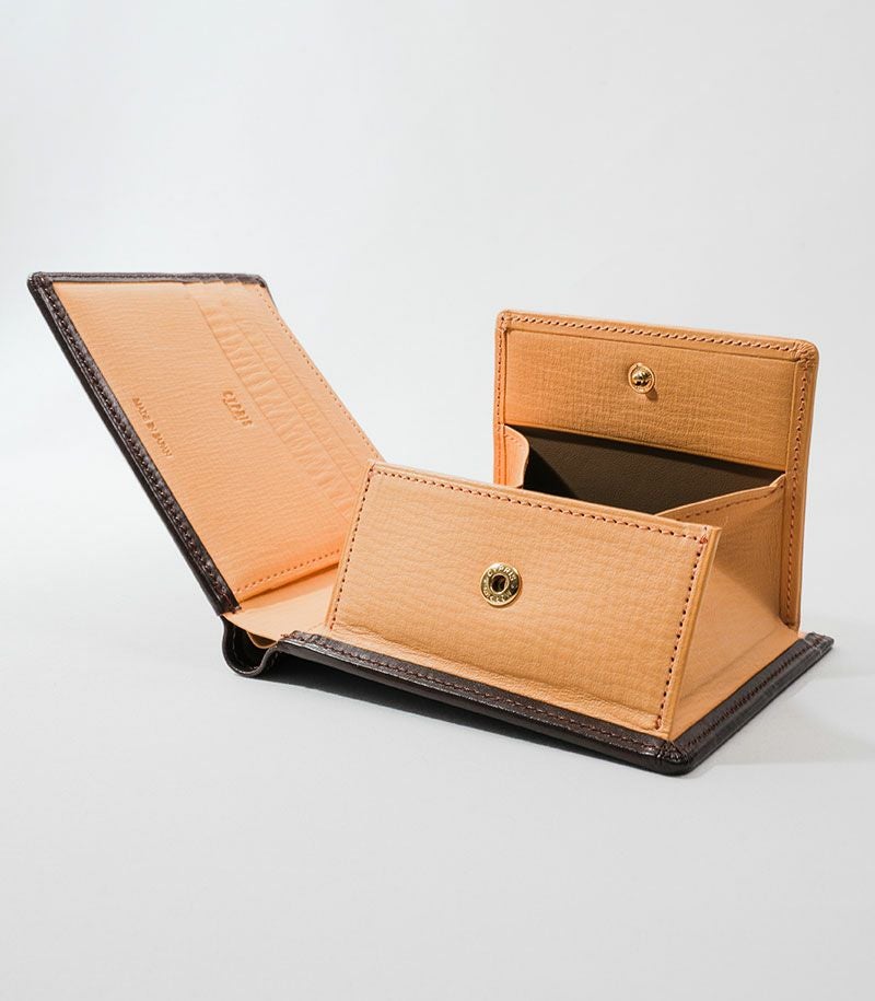 シラサギレザー,小銭入れ付き財布,メンズ財布