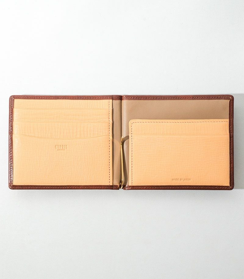 シラサギレザー,札バサミ,マネークリップ