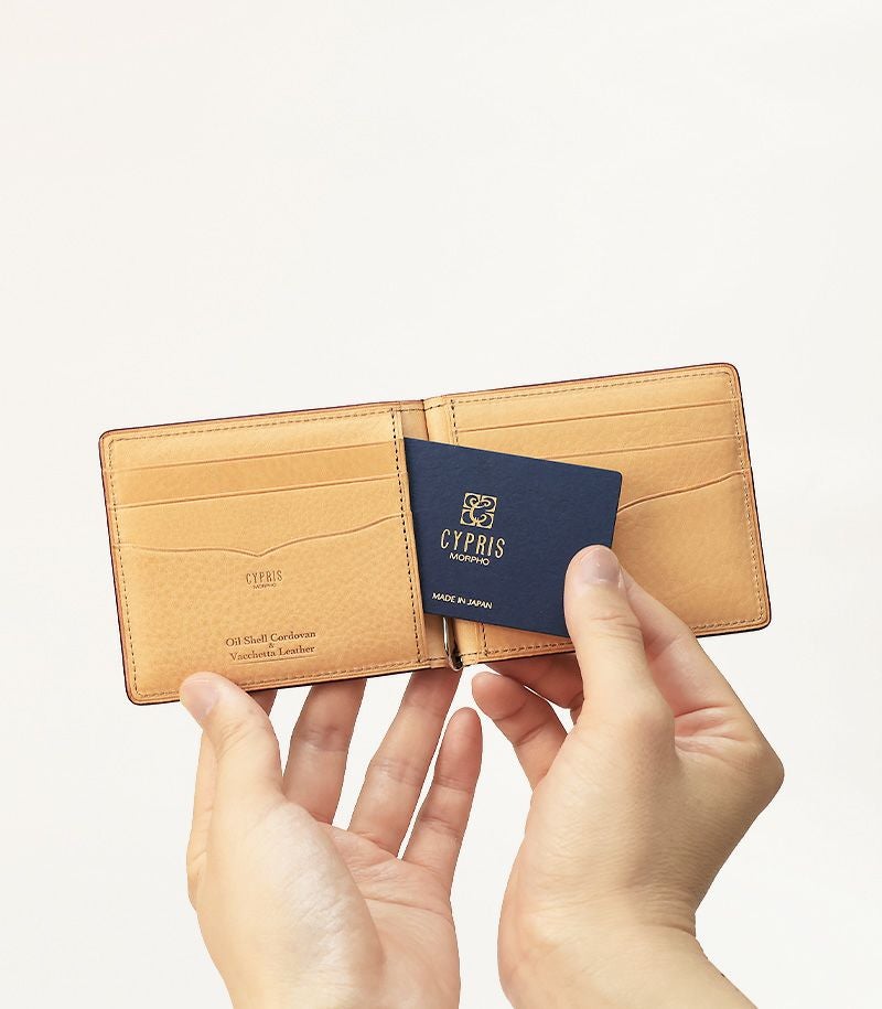 札ばさみ(札バサミ)/マネークリップ,コードバン