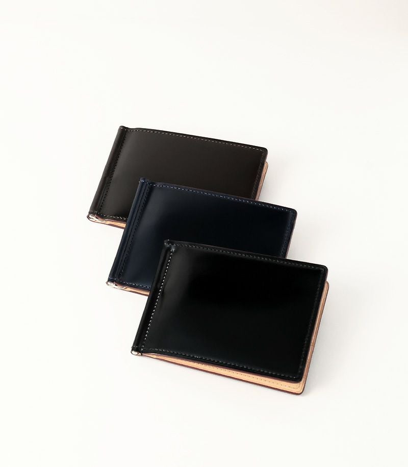 札ばさみ(札バサミ)/マネークリップ,コードバン