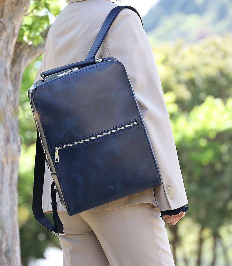 シラサギレザー,ビジネスリュック,ビジネスバックパック