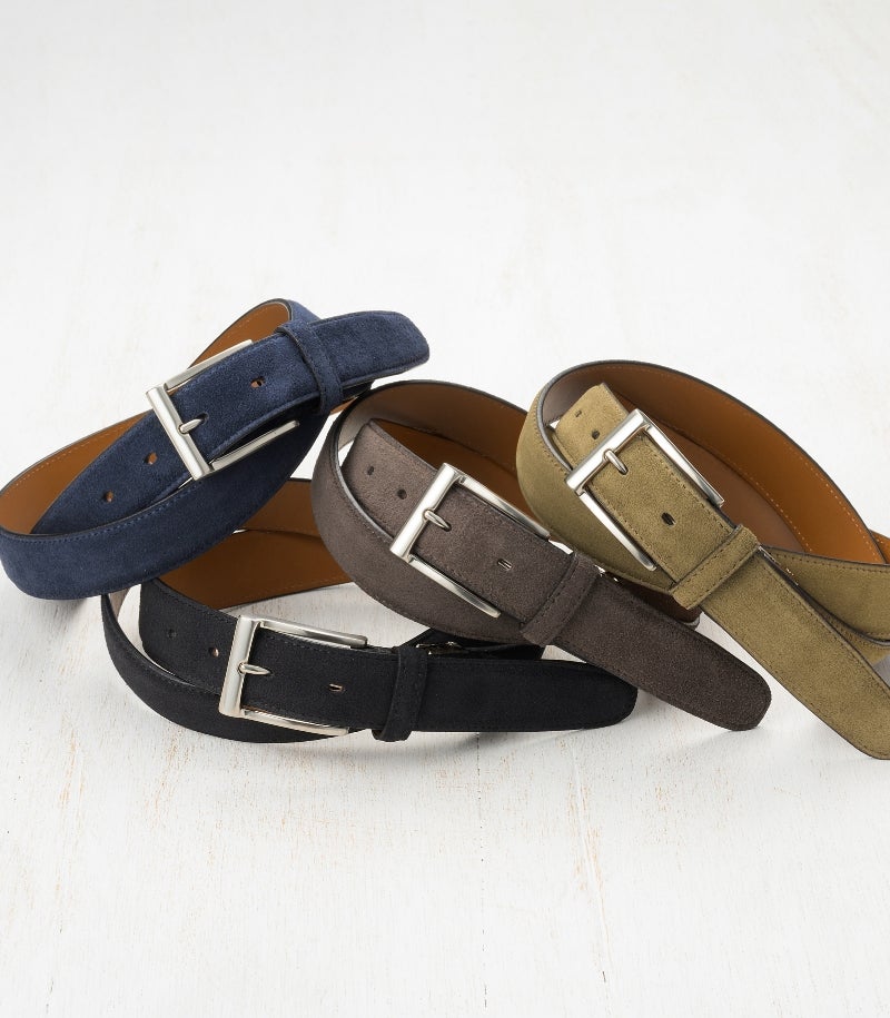 新商品】ベルト(30mm幅)｜スエードベルト |革製品CYPRIS（キプリス