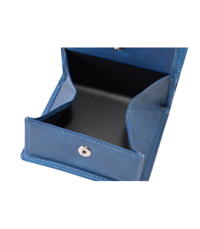 コンパクト札入れ｜AIZOME CALF