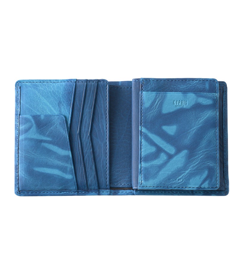 コンパクト札入れ｜AIZOME CALF