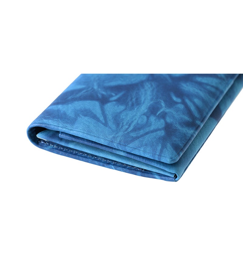 風琴マチ名刺入れ｜AIZOME CALF